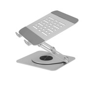 ICY BOX Stalak za laptop IB-NH300-R, do 17", aluminij, srebrni